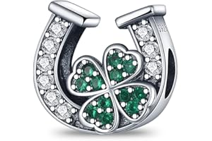 Pandach Damen Charm Anhänger für Armband 925 Sterling Silber Charms Beads passend für Armband und Halskette, Kompatibel mit Europäischen Armbänder für Frauen Mädchen C39