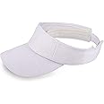 Adorazone Boy's & Girl's Cotton Sun Visor Cap with Adjustable Flap for Summer UV Protection