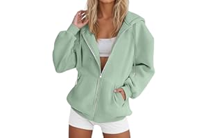 YINGUO Hoodies For Women UK Winter Jackets Oversized Hoodie Zip Up Longline Sweatshirts Trendy Casual Loose Long Sleeve Crewneck Pullover Comfy Fall Cloth Fashion Ladies Outfit