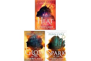 The Kindred's Curse Saga Collection 3 Books Set By Penn Cole(Glow of the Everflame, Spark of the Everflame & Heat of the Everflame)