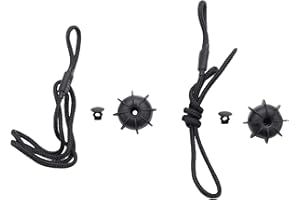 Bopfimer 2Pcs Couvercle De Coffre A Tablettes De Colis A Hayon Corde D'Etagere Arriere Corde Bande De Maintien Petite Balle pour 6 R20 Mk5 1K6 863 447 A