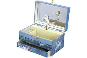 TROUSSELIER Boite à Bijoux Musicale Phosphorescente Cheval Camargue©