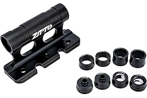 Eayoly Supporto per Forcella per Bici, Supporto per Blocco Forcella con Blocco Bici a sgancio rapido Portabiciclette da Tetto per Auto in Lega di Alluminio Telaio Fissaggio Ruota Posteriore Bici