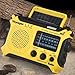Kaito KA500 5-way Powered Emergency AM/FM/SW Weather Alert Radio Yellow RS.6846.00