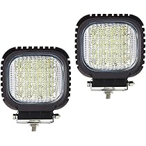 Fari Da Lavoro LED WELLIT 2x40W - 12V/24V, Bianco, Per Fuoristrada, Trattori, Moto