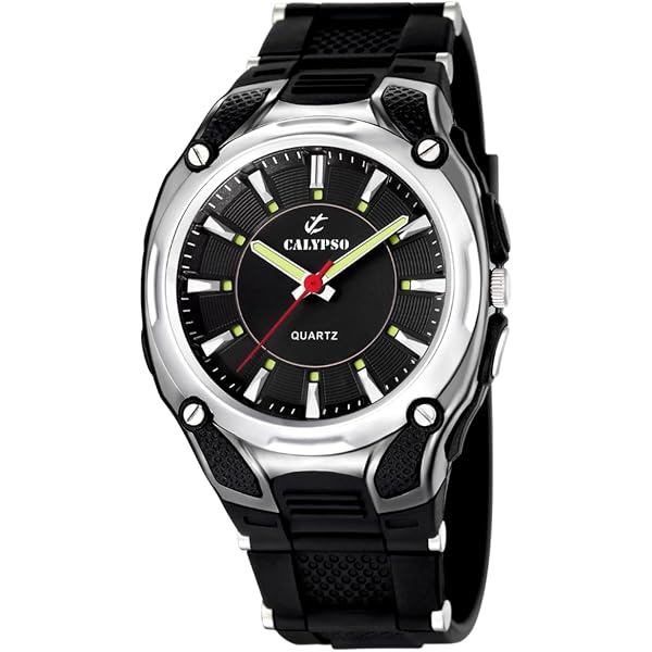 Orologio Uomo Calypso Silicone X-Trem K5586/3 Nero Multifunzione