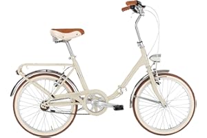 Alpina Bike Camping, Bicicleta Plegable Unisex-Adult, 20"