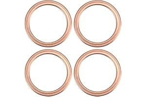 CITOMERX Collecteur d'échappement joint Lot de 4 pièces 42 x 32 x 3 mm pour Aprilia Derbi Kawasaki Yamaha MZ muz HM Moto