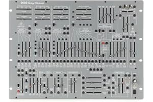 Behringer 2600 GRAY MEANIE Special Edition Semi-Modular Analog Synthesizer with 3 VCOs, Multi-Mode VCF and Spring Reverb in 8U Rack-Mount Format