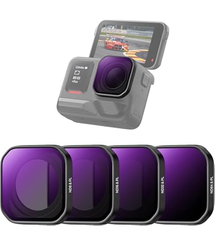 Telesin Duik-Filters For GoPro 9/10/11/12 Red/Pink/Magenta Foto de Vakman