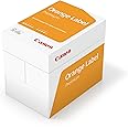 Canon Orange Label Premium A4 Printer Paper, Copy Paper, Multi-Purpose Paper, 75gsm, 1 Carton of 5 x 500 Sheets, 2500 Sheets Total, White, Exclusive to Amazon