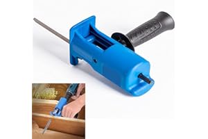 HYGJ Tmom - Sega a sciabola portatile Mini sega elettrica con 3 lame per sega Trapano elettrico veloce collegato