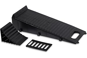 STREETWIZE ACCESSORIES Leisurewize – Chock Master Set, Caravan Wheel Clamp, Vehicle Chock Levelling Accessories – Sink Protection Secure Locking Mechanism Parking Assist (LWACC33)