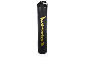'Fairtex HB6 6 Ft. Banana Bag Punching Bag for Muay Thai, Boxing, Kickboxing, MMA - 14.17'' W x 70.87'' H'