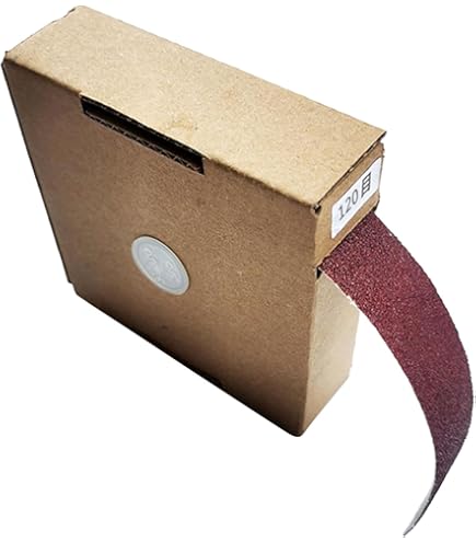 Lot 5 Bandes Abrasives 457x75mm Pour Ponceuse à Bande - Grains 60/80/100/120/240