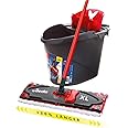 Vileda Scatola Ultramax XL-Set Completo Universale, Microfibra, Rosso Nero