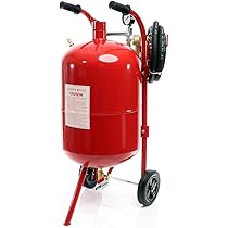 VEVOR Robuuste hogedruksandstraalmachine, 37 l, luchtzandstraalset, 60