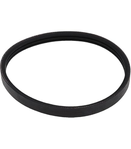 Electric Planer EMagTech 4EPJ206 Drive Belt Rubber Black 9.36mm Width 206mm Circumference Closed Loop Timing Belt Compatible With Ryobi EPN-6082/7582 Belt Loop