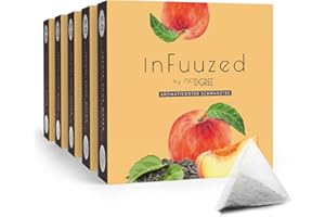 ‎720°DGREE 720°DGREE "InFuuzed" Geschmack Eistee Pfirsich - 100 Beutel mind. 50 Liter - Kein Zuckerzusatz, Ohne Kalorien - Natürlich lecker für Deine Trinkflasche: Die Getränke Alternative zu Eistee, Limonade