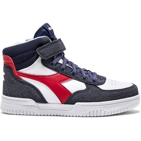 LOTTO Melco K | Scarpe Da Ginnastica Unisex Per Bambini Con Luci LED, Navy E Lime, Taglia 35 EU, Chiusura Elastici E Velcro - 3