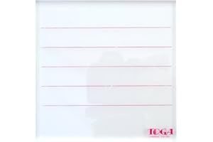 Toga tpm00 Blocco Acrilico plastica Trasparente 11 x 11 x 1 cm