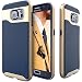Produktbild Samsung Galaxy S6 Hülle, Caseology [Wavelength Serie] Dreidimensionale Wellen-Muster / TPU-Ummantelung Polycarbonat-Bumper / Zuverlässiger Schutz für [Galaxy S6] - [Marineblau]
