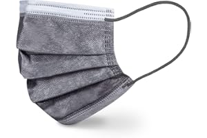 Beurer MM 15 Mascherina Chirurgica Monouso, Tipo IIR a 3 Strati, Made in EU, 20 Pezzi, Grigio