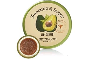 SKINFOOD 1957 SKIN FOOD since 1957 Gommage pour les lèvres riche à l'avocat 14g - Enlève la peau morte et les lèvres nourrissantes et hydratantes et minéraux, Gommage pour les lèvres doux et lisses