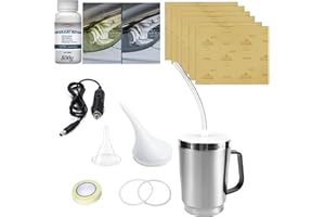 Qunbanty Rinnova Fari Auto,Lucida fari Auto,Kit Lucidatura Fari Auto,Kit di Riparazione Fari,Kit Rinnova Fari Auto,Kit Restauro Fari Automobili per Ingiallimento/Graffi/sfocatura