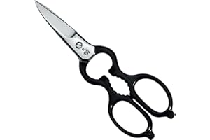 ZWILLING Ciseaux Multi-Usages/Universels, Lames : 9 cm, Acier Inoxydable Spécial, Manche Noir, Accessoire de Cuisine