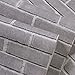 Produktbild Non-woven selbstklebende Tapete Retro 3D dreidimensionale Ziegel bar Wohnheim Bekleidungsgeschäft Hintergrund Hintergrundbild (Color : Light grey)