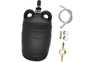 JISADER Rohrstopfen zum Aufblasen, Aufblasbarer Rohrstopfen, Drain Plug mit Pumpe, Inflatable Pipe Plug Rubber, Manual Pipe Pressure Test Plug für Toilette, Dn75mm