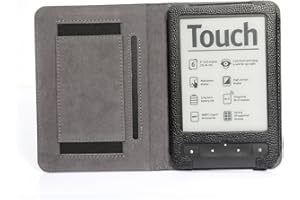 ENJOY-UNIQUE Etui ze skóry PU w stylu książki do Pocketbook Touch Lux 3, 622, 623, 626, Touch HD, Pocketbook Aqua 15.2 cm eReader