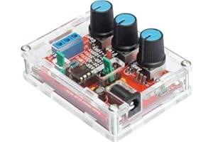 DollaTek DIY XR2206 generator sygna?u funkcyjnego, zestaw sinusoidalny, trójk?t, kwadrat, wyj?cie 1HZ-1 MHz