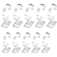 10 Pcs Watch Display Stand Holder, Transparent Bracelet Stand Holder, Clear Jewelry Showcase Display Stands Rack for Store or Home Usage