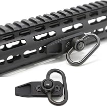 A&P Accessories KeyMod Sling Attachment – Heavy Duty, Quick Detach, 1.25" Loop – Black RA14