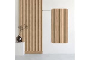 Bildershop-24 Pannelli da parete e soffitto "Dekowa" in rovere naturale, 252 x 10,7 x 1,5 cm, effetto legno