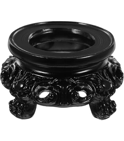 Artistique Et Tendance Supports En Bois Pour Boule De Cristal