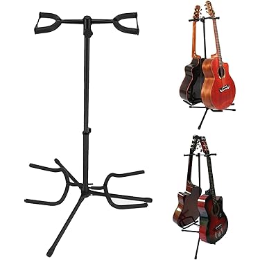 Supporto Per Chitarra Hercules GS432B Plus - Triplo, Con Sistema AGS E Schienale Regolabile - Foto 2