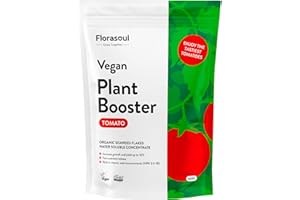 Florasoul® Engrais Tomate Bio Certifié Vegan Organique, Jusqu'à 30% de Croissance et de Rendement Supplémentaires, Écologique, Durable et Efficace, Soluble dans l'Eau 500g/ 350l