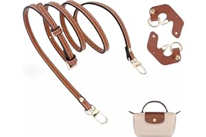 NOKWOCY Skórzany pasek na ramię do mini torebek, skórzany pasek na ramię do mini torebek - Wymienny pasek do mini torebek - Oryginalny skórzany pasek na ramię do mini torebek