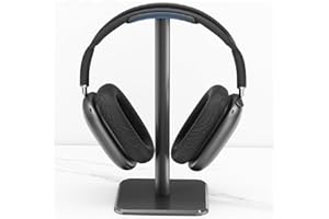 HoneTeek Supporto universale per cuffie, supporto per cuffie per Airpods Max, supporto per cuffie, per scrivania, computer, PC, accessori da gioco, supporto per cuffie per organizzare la scrivania