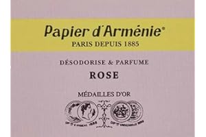 PAPIER D&APOS;ARMENIE Papier d'Armenie La Rose Brennpapier, 12 Blatt