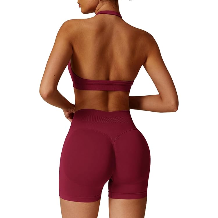 SHEIN Sport Powerista Crisscross Back Scrunch Butt Sports Set | SHEIN UK - View #13