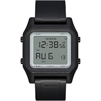 Nixon Orologio digitale giapponese da uomo, con cinturino in plastica