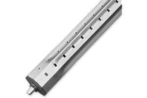 0,5 m Teleskopwelle SW 60 verzinkt, Verlängerung einer Achtkantwelle um bis zu 0,3 m, Verstellbereich 0,1 m, inkl. Walzenkapsel mit Achsstift 12 mm außenliegend, von EVEROXX®