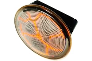 AUSUKY Mini Pocket Plasma Disk Sensor Lighting Plate Home Disco Party Decor (red)