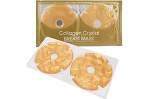 PONGNAS Collagen Breast Mask, 5 Pairs Patches for Breast Enlargement Female Breast Enhancer Firming Lifting