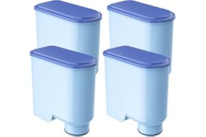 isinlive Coffee Machine Water Filter, 4 Pack, Compatible with Philips AquaClean CA6903 Series, Improves Water Quality, Removes Chlorine, Limescale, Calcium, Magnesium, and Odors