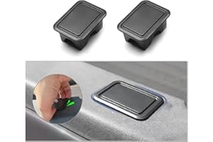 CDEFG Compatible avec Dodge RAM 1500 2019-2021 Voiture Pickup Camion Lit Rail Stake Hole Couvre Stake Pocket Housse De Protection Antipoussière Accessoires [2 pièces]